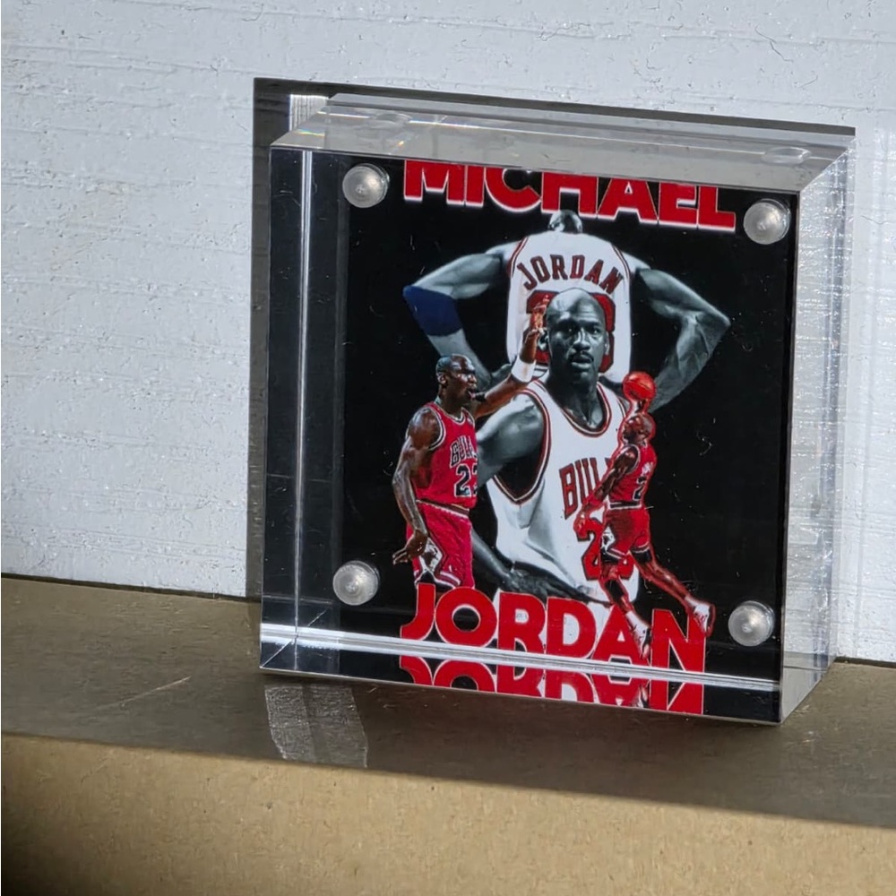 Michael Jordan Acrylic Display 2x2